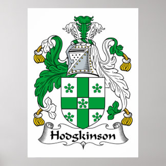 Póster Hodgkinson Family Crest