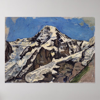 Póster Hodler - Ahí Monch 1914