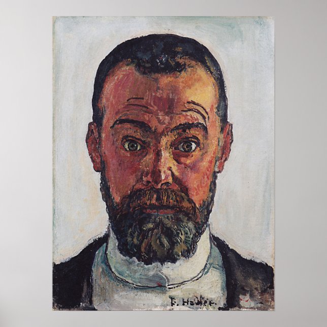 Póster Hodler - autorretrato (Frente)