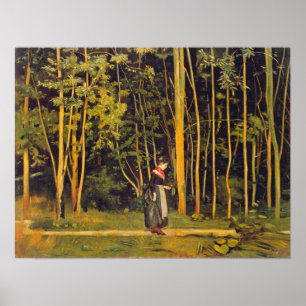 Póster Hodler - Borde Del Woods 1885