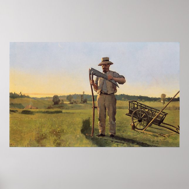 Póster Hodler - La Maher 1898 (Frente)
