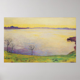 Póster Hodler - Lago Ginebra De Chexbres 1911