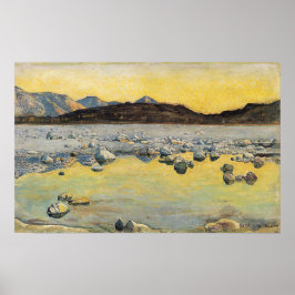 Póster Hodler - Maggiadelta Antes Del Amanecer 1893