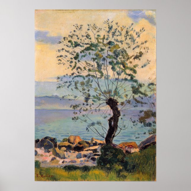 Póster Hodler - Pradera 1890 (Frente)