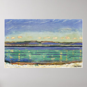 Póster Hodler - Ritmo escénico 1908