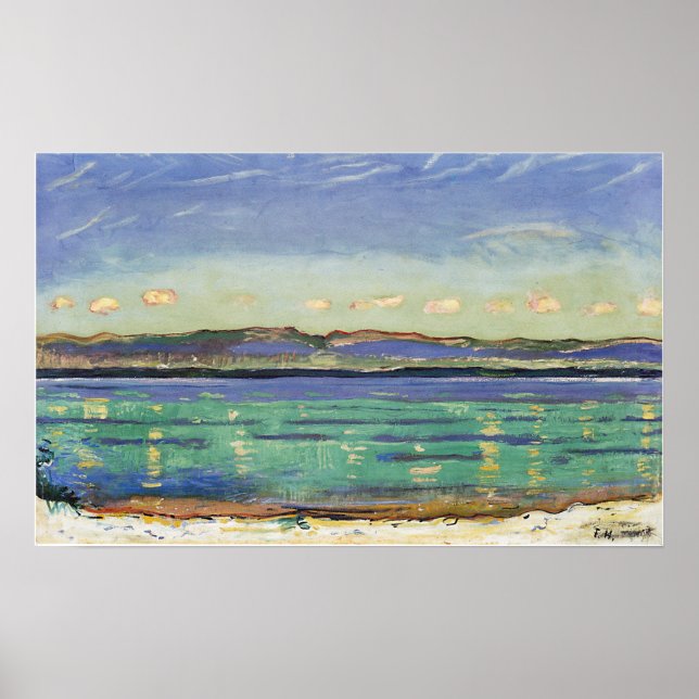 Póster Hodler - Ritmo escénico 1908 (Frente)