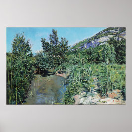 Póster Hodler - Saleve 1890