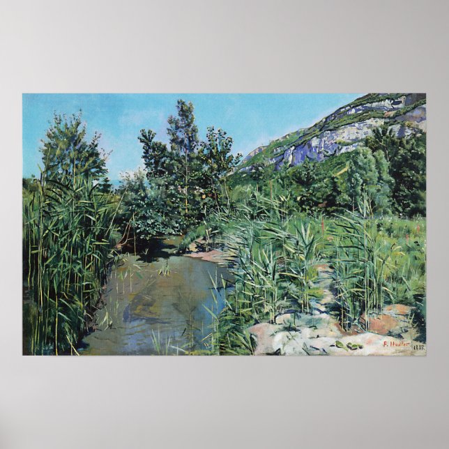 Póster Hodler - Saleve 1890 (Frente)