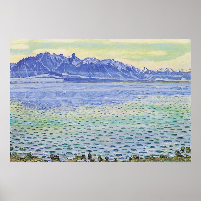 Póster Hodler - Thun Stockhorn Kette 1904 (Frente)