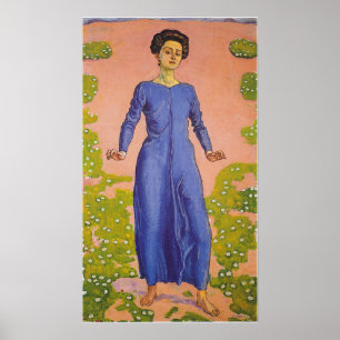 Póster Hodler - Transfiguración 1906