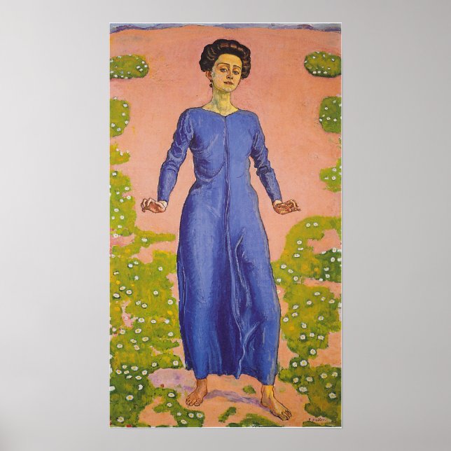 Póster Hodler - Transfiguración 1906 (Frente)