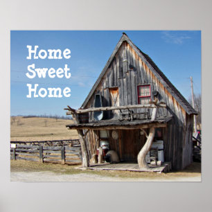 Póster Hogar agradable del Hillbilly