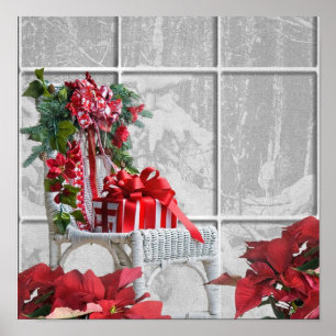 Póster Hogar de Navidad
