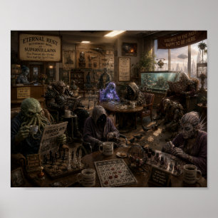 Póster Hogar de Retiro para Supervillanos