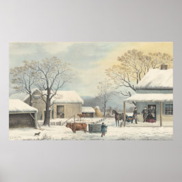 Póster Hogar del Día de Acción de Gracias - Poster Bella