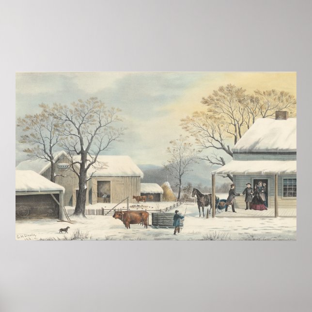 Póster Hogar del Día de Acción de Gracias - Poster Bella  (Frente)