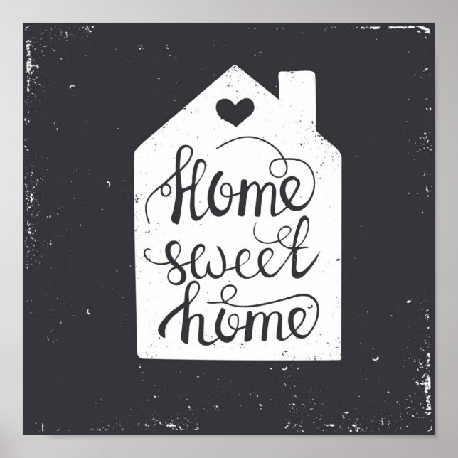 Póster Hogar dulce hogar (Frente)