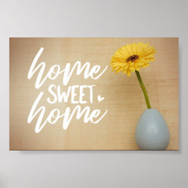 Póster Hogar dulce hogar