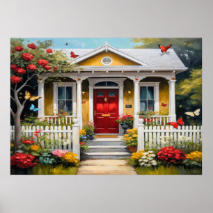 Póster Hogar dulce hogar