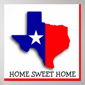 Póster Hogar dulce hogar