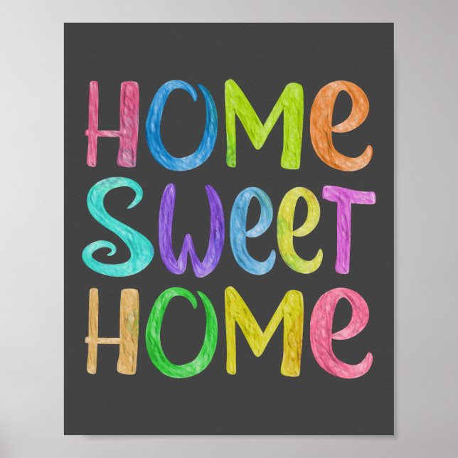 Póster Hogar dulce hogar (Frente)