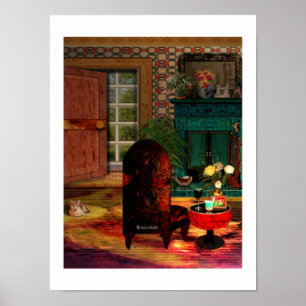 Póster Hogar Dulce Hogar Diseño creativo de LeeMarie