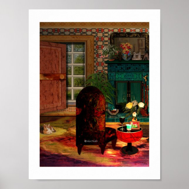 Póster Hogar dulce hogar LeeMarie es el creativo Poster d (Frente)