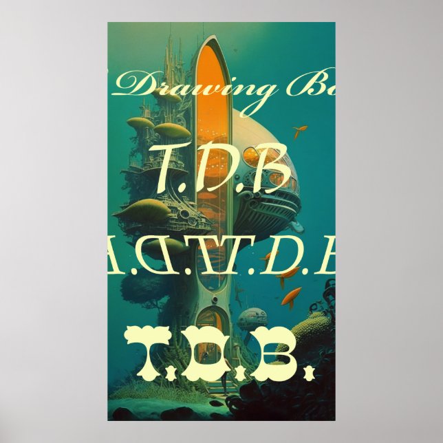 Póster Hogar dulce (logotipo de TDB) (Frente)