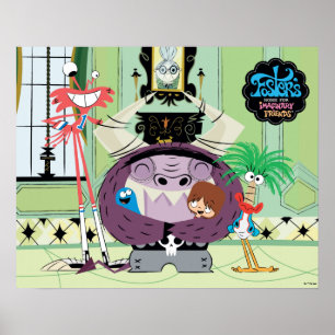 Póster Hogar Foster para amigos imaginarios   Abrazo grup