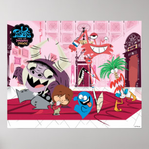 Póster Hogar Foster para amigos imaginarios Baile