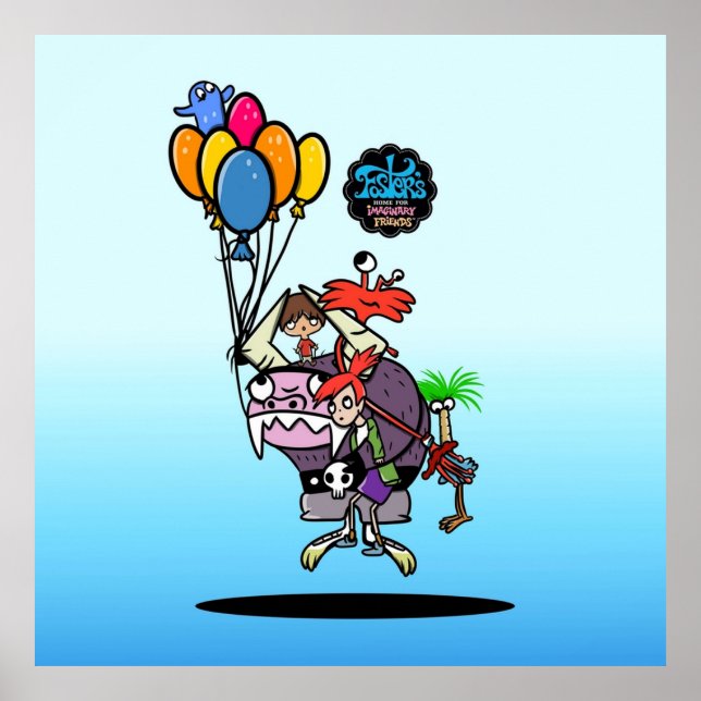 Póster Hogar para amigos imaginarios (Frente)