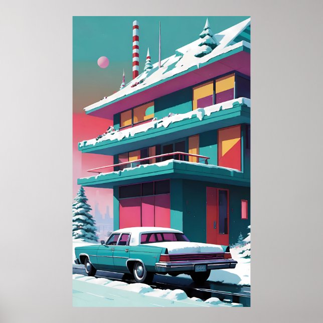 Póster Hogar para las vacaciones - Ken Gage Art (Frente)
