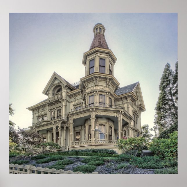 PÓSTER HOGAR VICTORIANO FLAVEL (Frente)