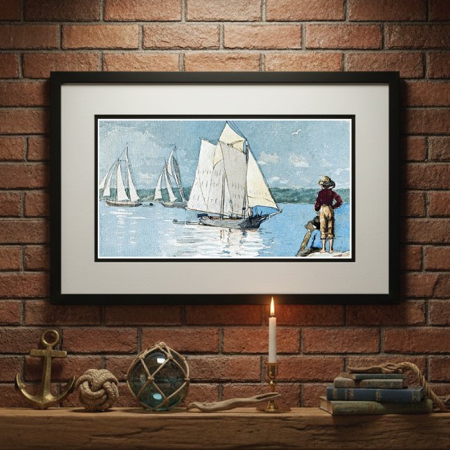 Póster Hogar Winslow de Clear Vailing Harbor (Subido por el creador)