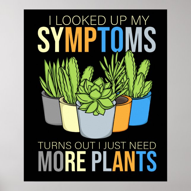 Póster Hogares Hombres Mujeres Amante Jardinería Plantas  (Frente)