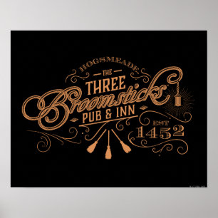 Póster HOGSMEADE™ EL Pub & Inn DE TRES BROOMSTICKS™