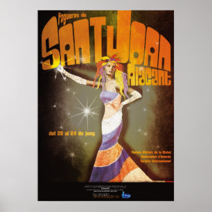 Póster Hogueras de San Juan Alicante