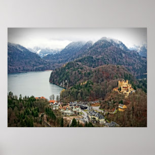 Póster Hohenschwangau Castle -Schwangau, Germany Poster