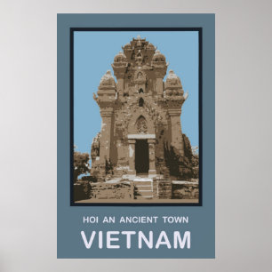 Póster Hoi An Antiguo Pueblo Vietnam
