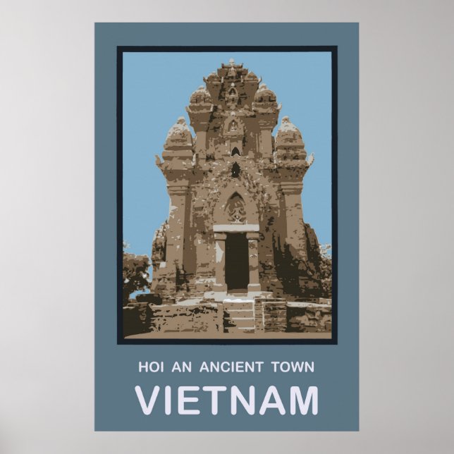 Póster Hoi An Antiguo Pueblo Vietnam (Frente)