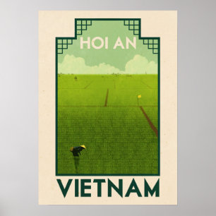 Póster Hoi De Viaje Y Vietnam