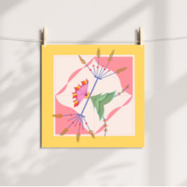 Póster Hoja de baile