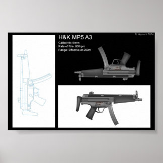Póster Hoja de estado MP5