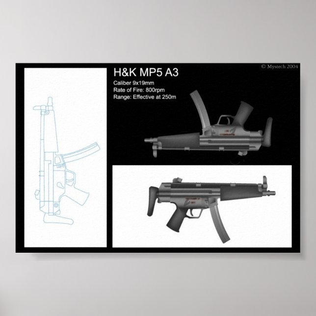 Póster Hoja de estado MP5 (Frente)