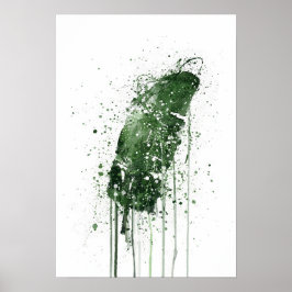 Póster Hoja de plátano