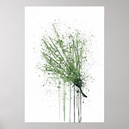 Póster Hoja de Ventilador