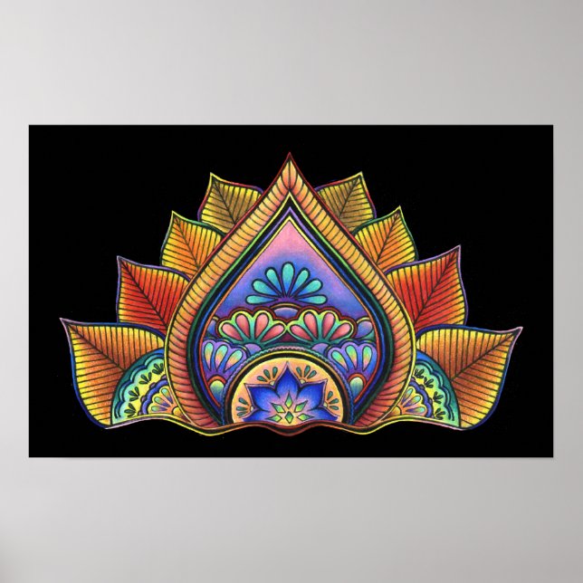 Póster Hojas (Frente)