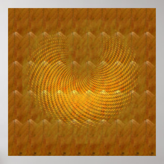 Póster Hojas aladas #4