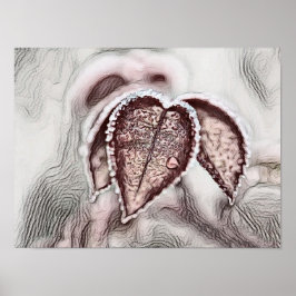 Póster Hojas de otoño coloridas con colores de otoño dibu