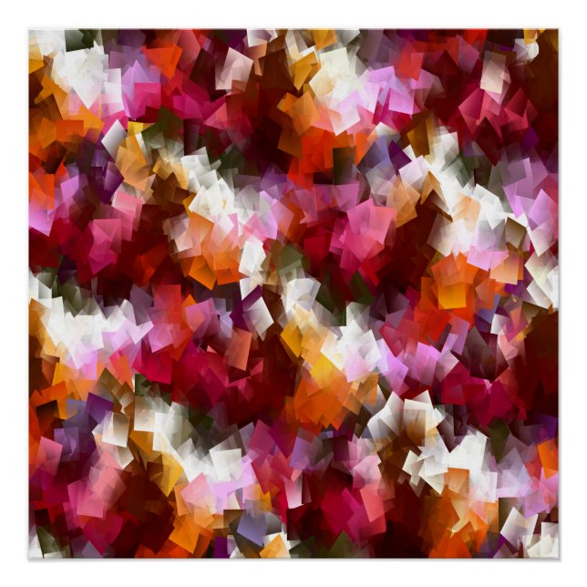 Póster Hojas de otoño dispersas... (Anverso)